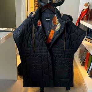 Desigual poncho jacket